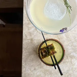 Lavender lychee martini 15$ delicious. Smoke show 16$ pineapple helps w the smoky mezcal