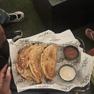 Steak quesadillas