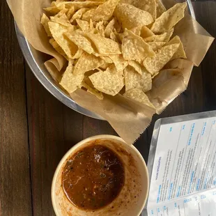 Salsa's too good, almost didn't have enough for a pic