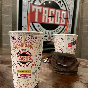 The horchata was a nice wash to the dry meat.