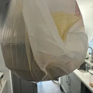 Not packaged well and leaking