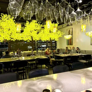 sushi and sashimi, interior