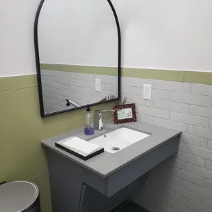 clean &amp; private restrooms