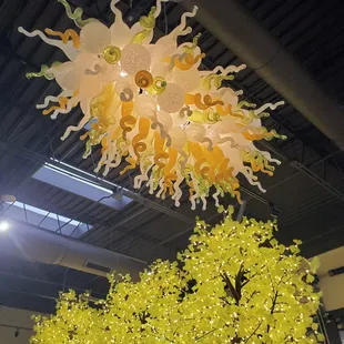 Beautiful chandeliers