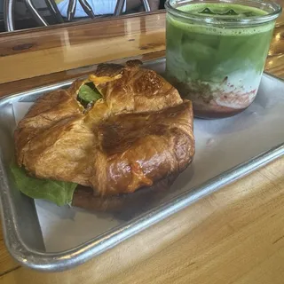 Iced Strawberry Matcha