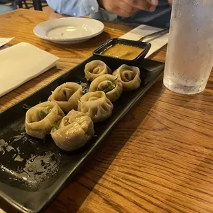 Steamed vegetables momo