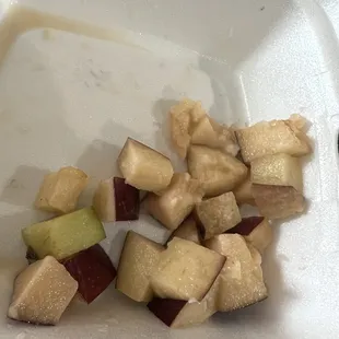 $6.47 y no pueden poner fruta fresca