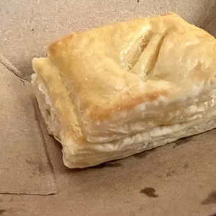 a pastry in a box