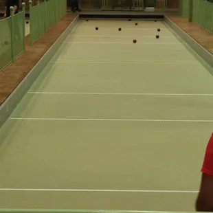 Fun times on the bocce court