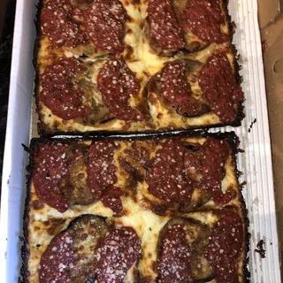 Eggplant Parmigiana Pizza