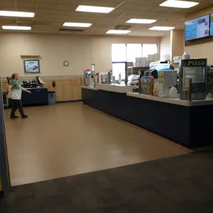 Inside Palazzo Restaurant inside the Columbus Square Bowling Palace