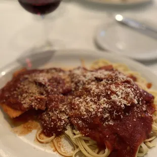 Salmon Arrabbiata. Delish!