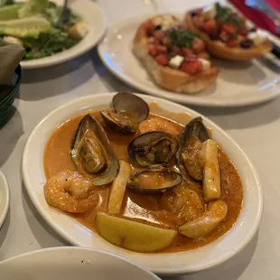 Seafood Diablo (my fave)