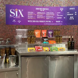 Concessions toward the back if you need something to munch on