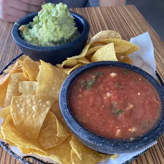 Chips, Salsa and Guacamole