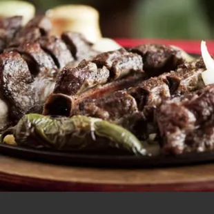 Costillas cargadas, lo más rico que he probado