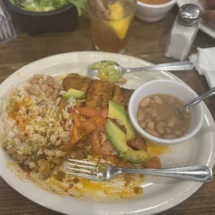 Enchiladas veganas