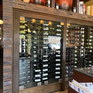 the wine cellar