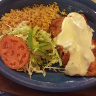 Seafood Enchiladas