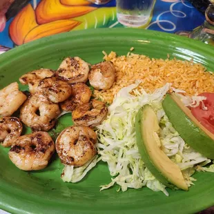 Camarones al mojo de ajo