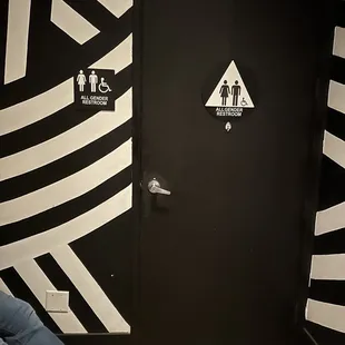 The ONE Unisex filthy bathroom with a line - 20 min wait for 2 people to poop.