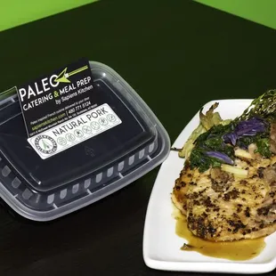 Natural Pork at Sapiens Paleo Kitchen . Keto. Gluten Free. AIP .Delivered meals