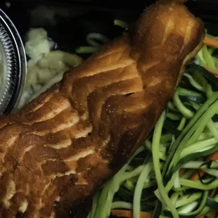 Wild caught seafood, grass-fed meats and organic vegetables are standard items on all Paleo Meal Prep by Sapiens Kitchen menus