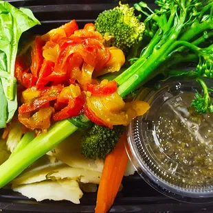 Vegan entree. Paleo Meal Prep by Sapiens Kitchen