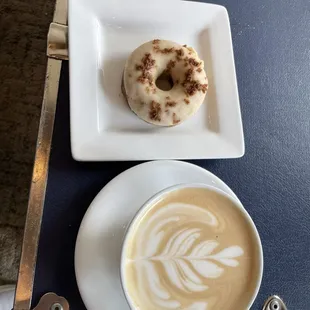 Donut and coffee