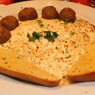 Baked Fettucine meatballs