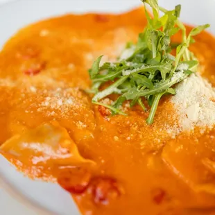 Crab-Stuffed Ravioli ($29)