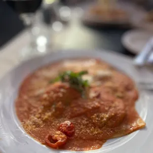 Fresh Dungeness Crab Ravioli