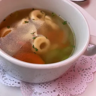 Tortellini in Brodo Soup