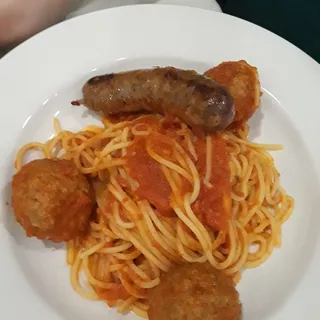 Spaghetti and Meatballs