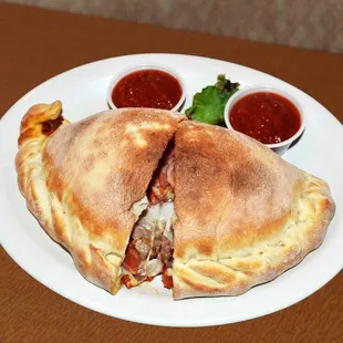 Our humongous calzones