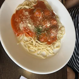 Spaghetti and Meatballs