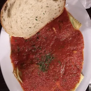 Ricotta and Spinach Ravioli