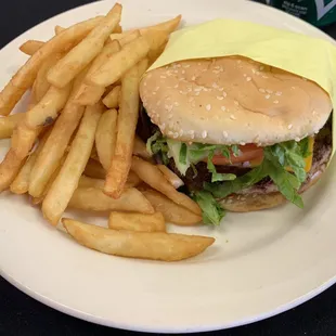 Cheeseburger &amp; Fries