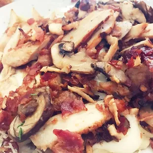 Chicken carbonara
