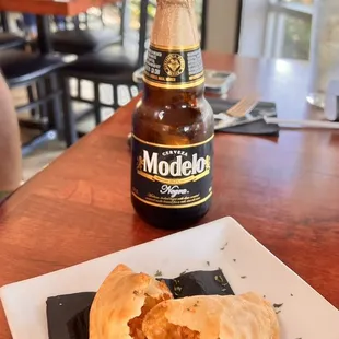 Seafood empanada