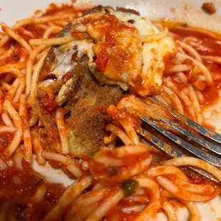 Eggplant Parmigiana amazing