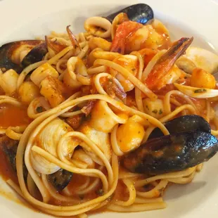 Seafood Linguini