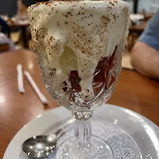 Zabaione dessert (strawberry)-the star of all desserts!