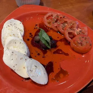 Only one piece of basil.