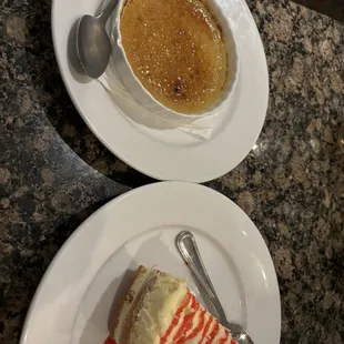 Crème brûlée and Lemoncello Cake