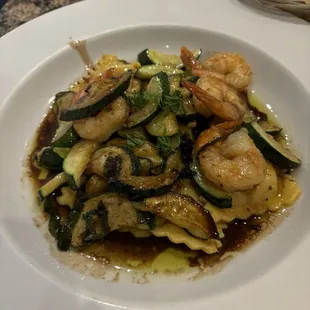 Butternut squash ravioli