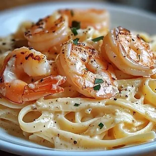 Shrimp Alfredo