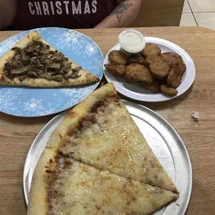 The fried Zucchini and the pizza was  like always , Delicious!  Like we say in Jersey , #forgetaboutit.