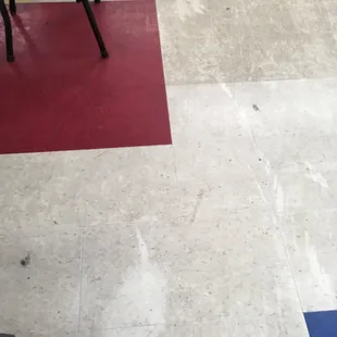 Dirty floors disgusting