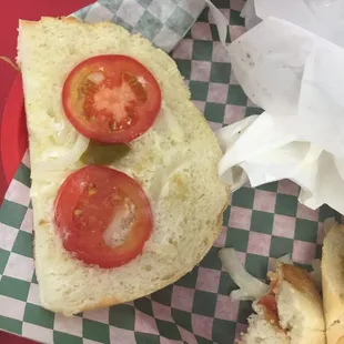 Other side of the torta.